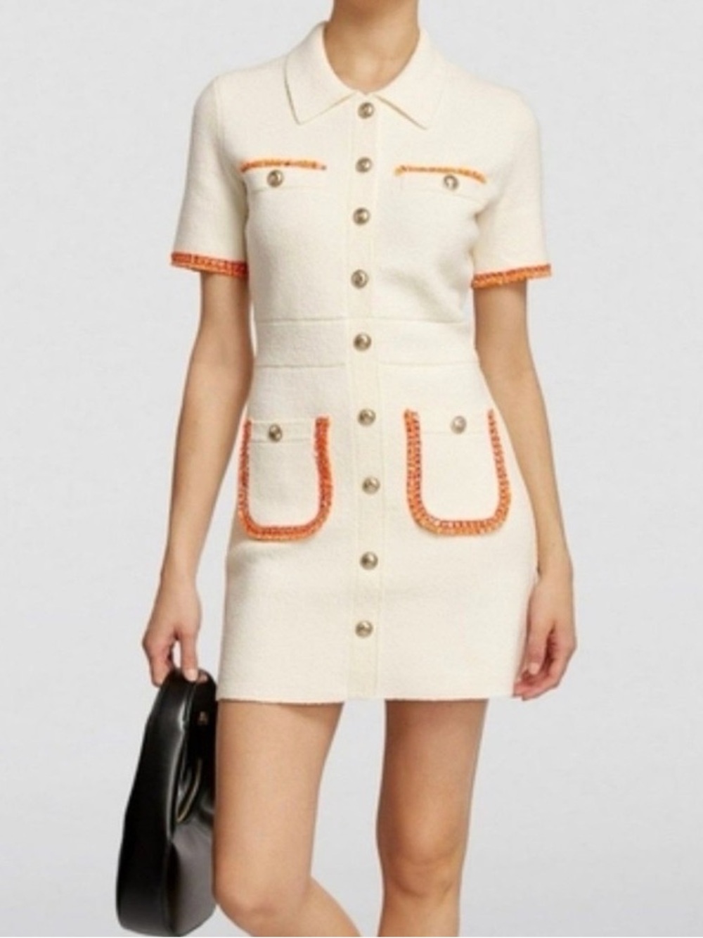Maje Risal Knit Dress